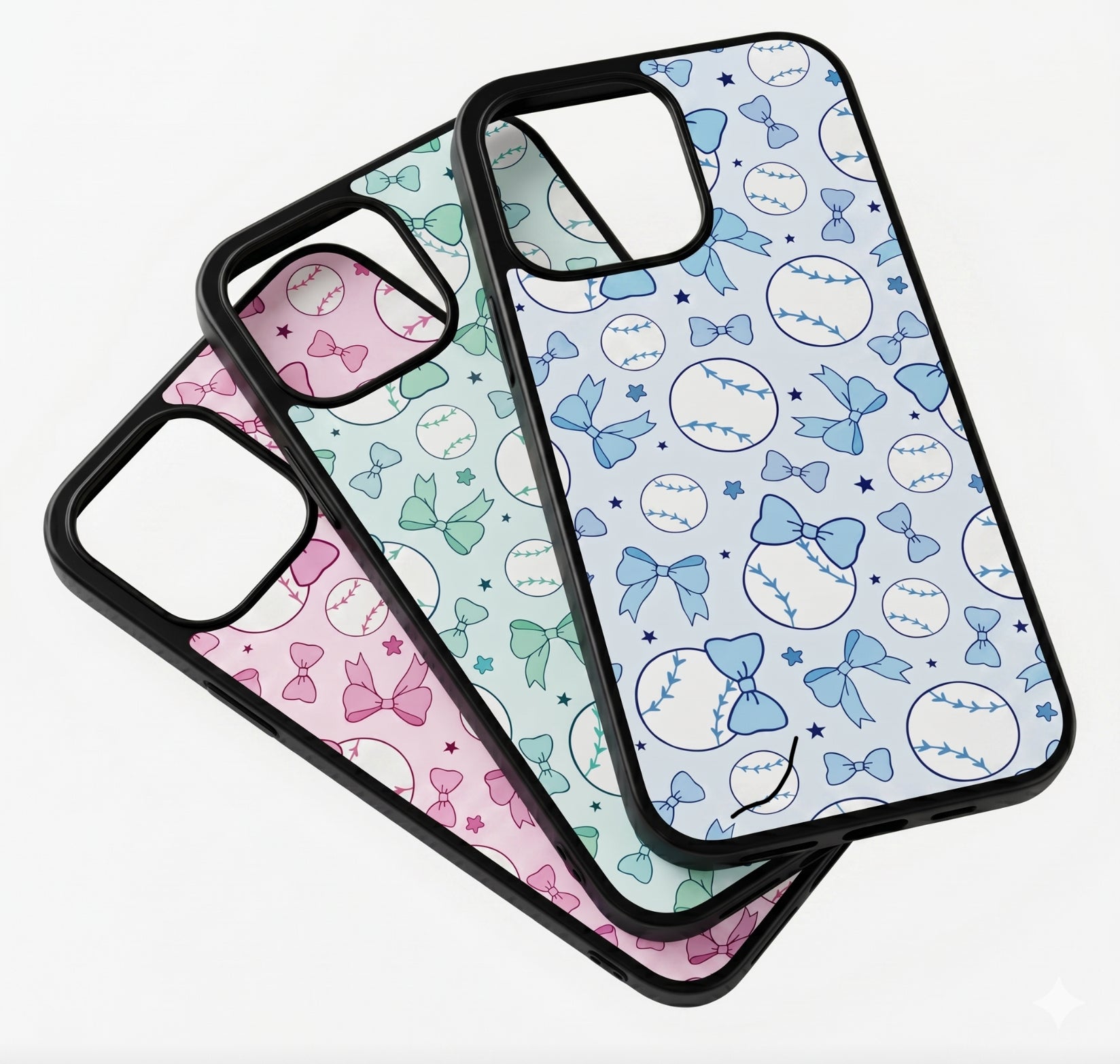 Coquette Baseball Phone Cases