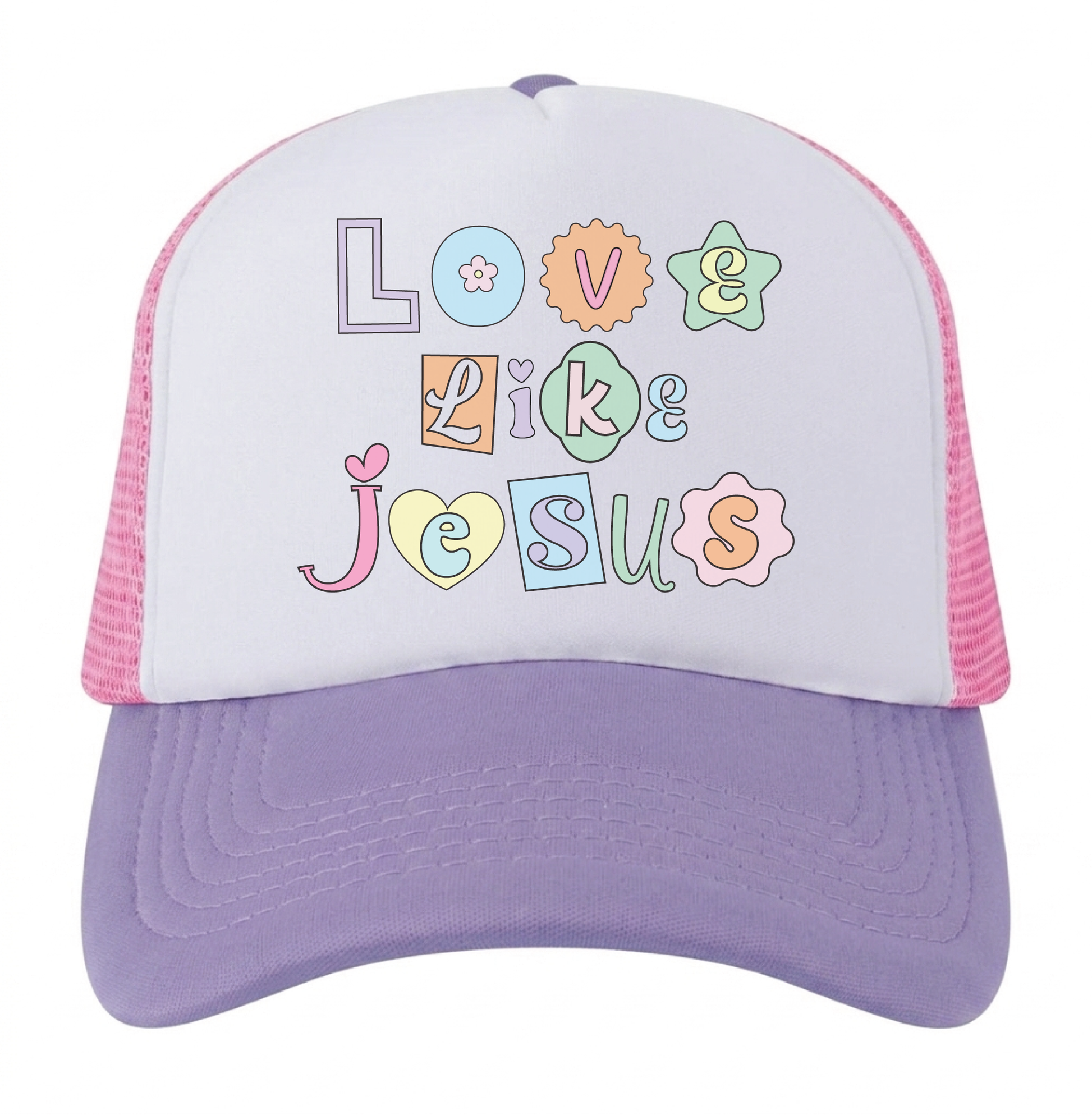 Preppy Christian Trucker Hat ￼