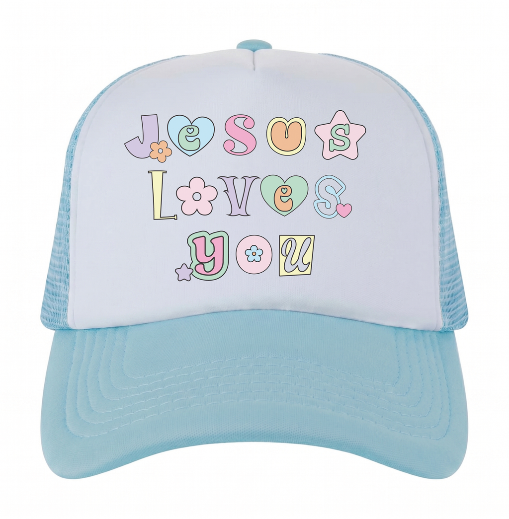 Preppy Christian Trucker Hat ￼