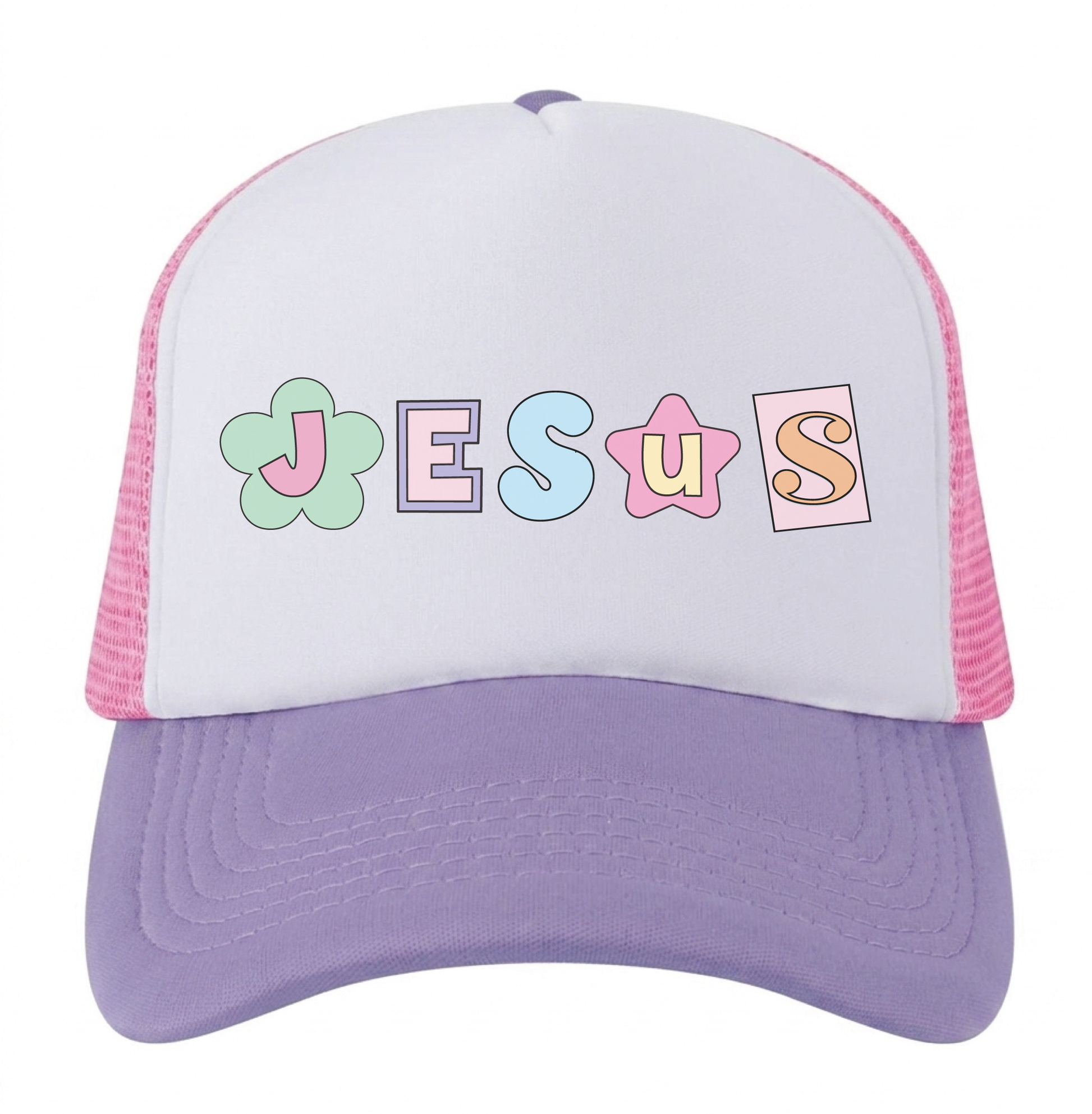 Preppy Christian Trucker Hat ￼