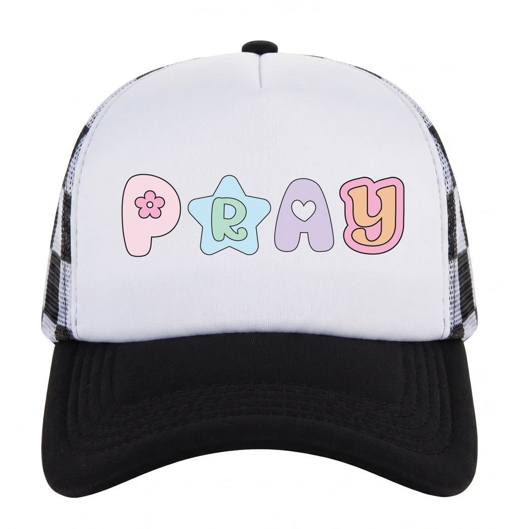 Preppy Christian Trucker Hat ￼