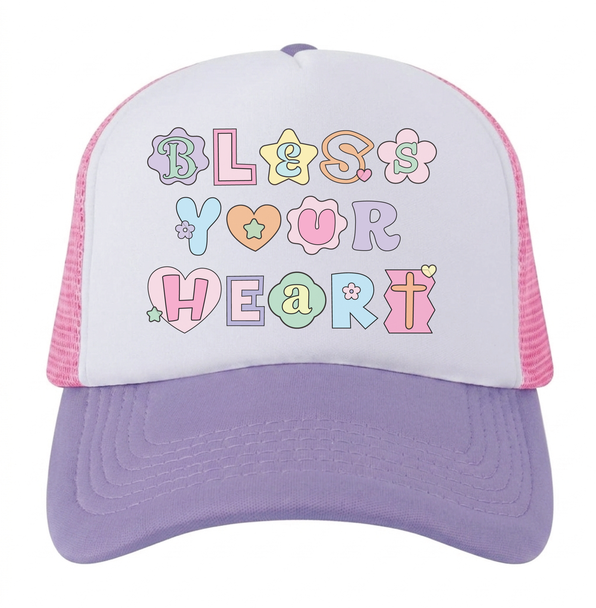 Preppy Christian Trucker Hat ￼