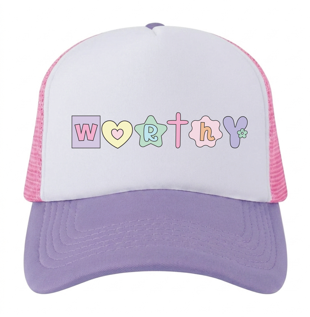 Preppy Christian Trucker Hat ￼