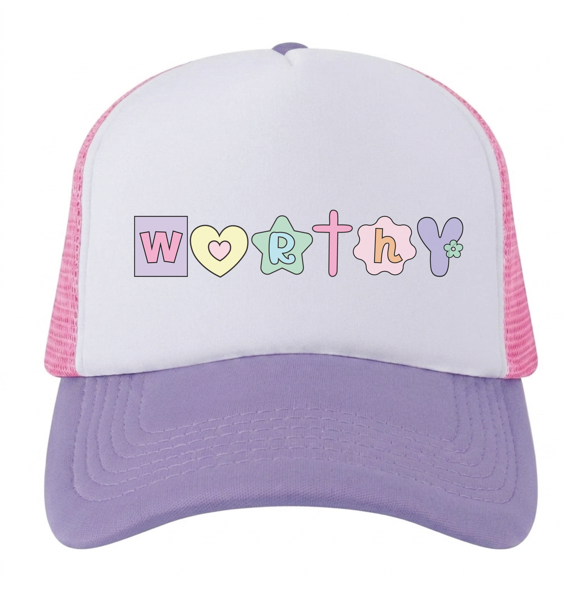 Preppy Christian Trucker Hat ￼
