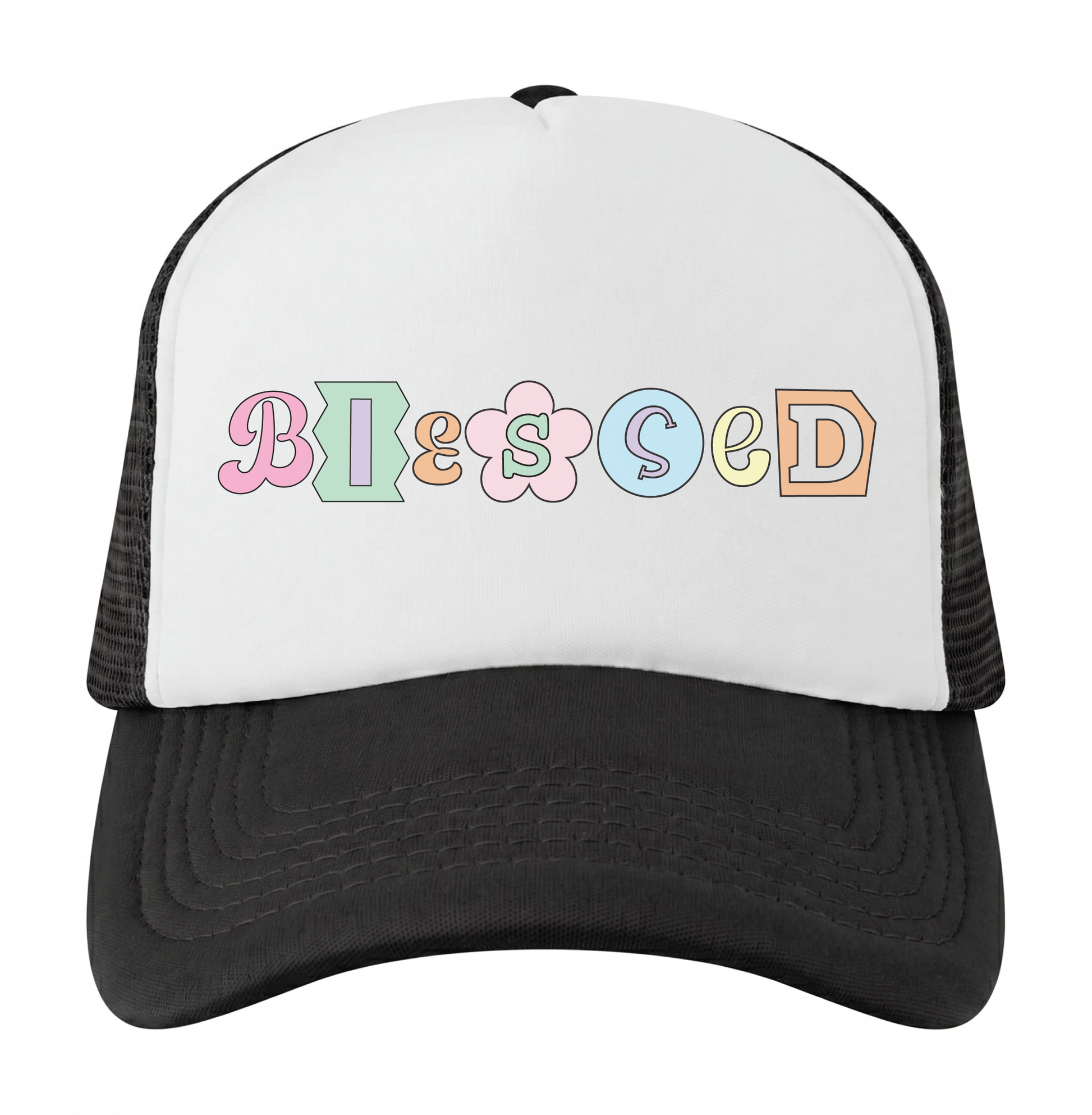 Preppy Christian Trucker Hat ￼