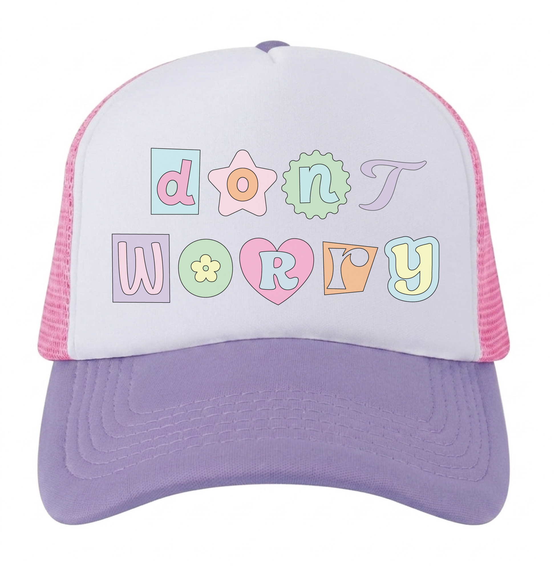 Preppy Funny Ransom Trucker Hat
