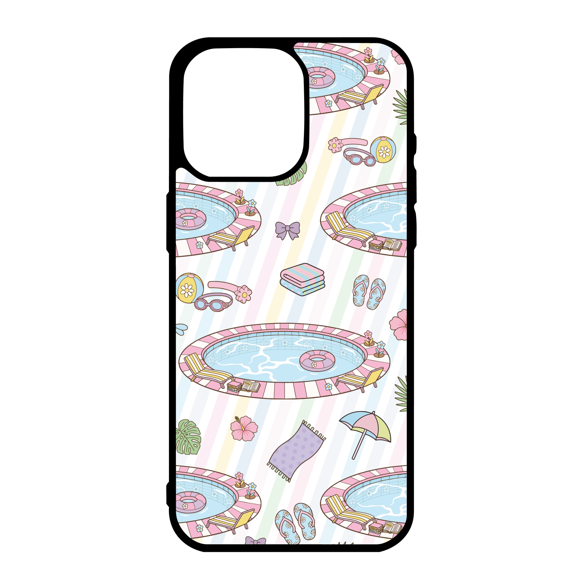 Summer Pool Girly Phone Cases- Mag Safe