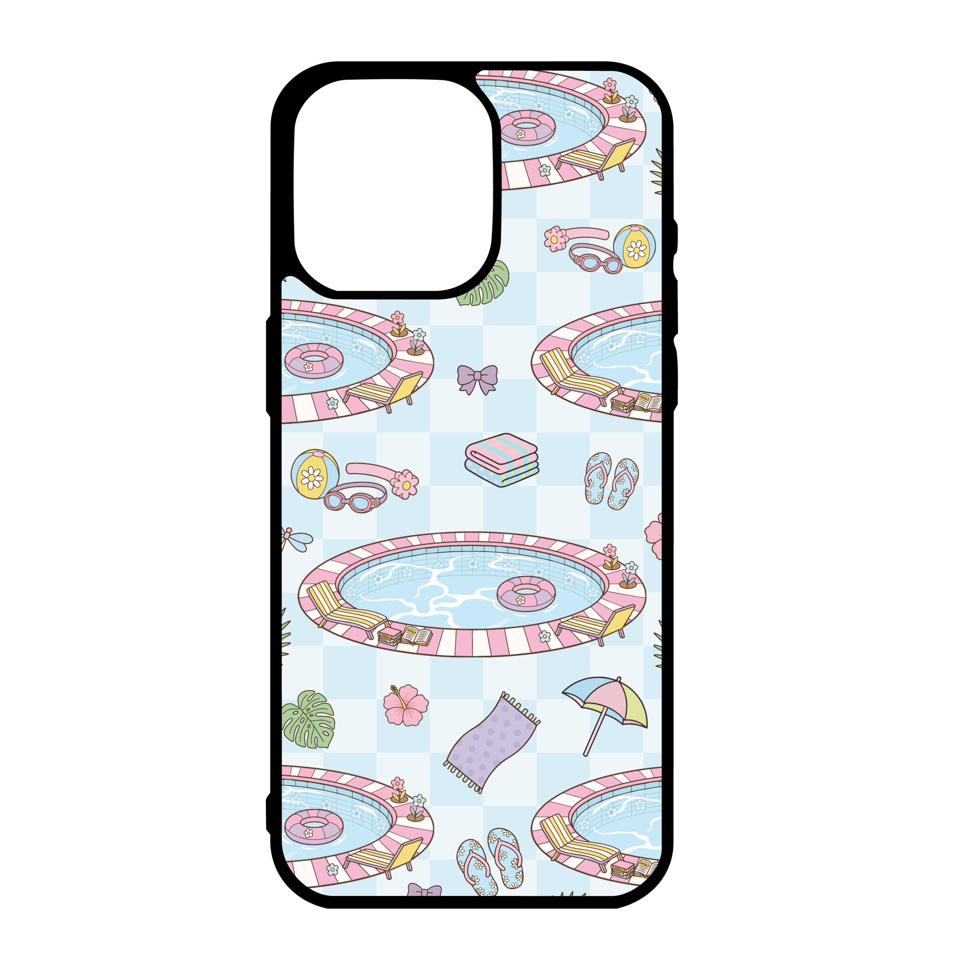 Summer Pool Girly Phone Cases- Mag Safe
