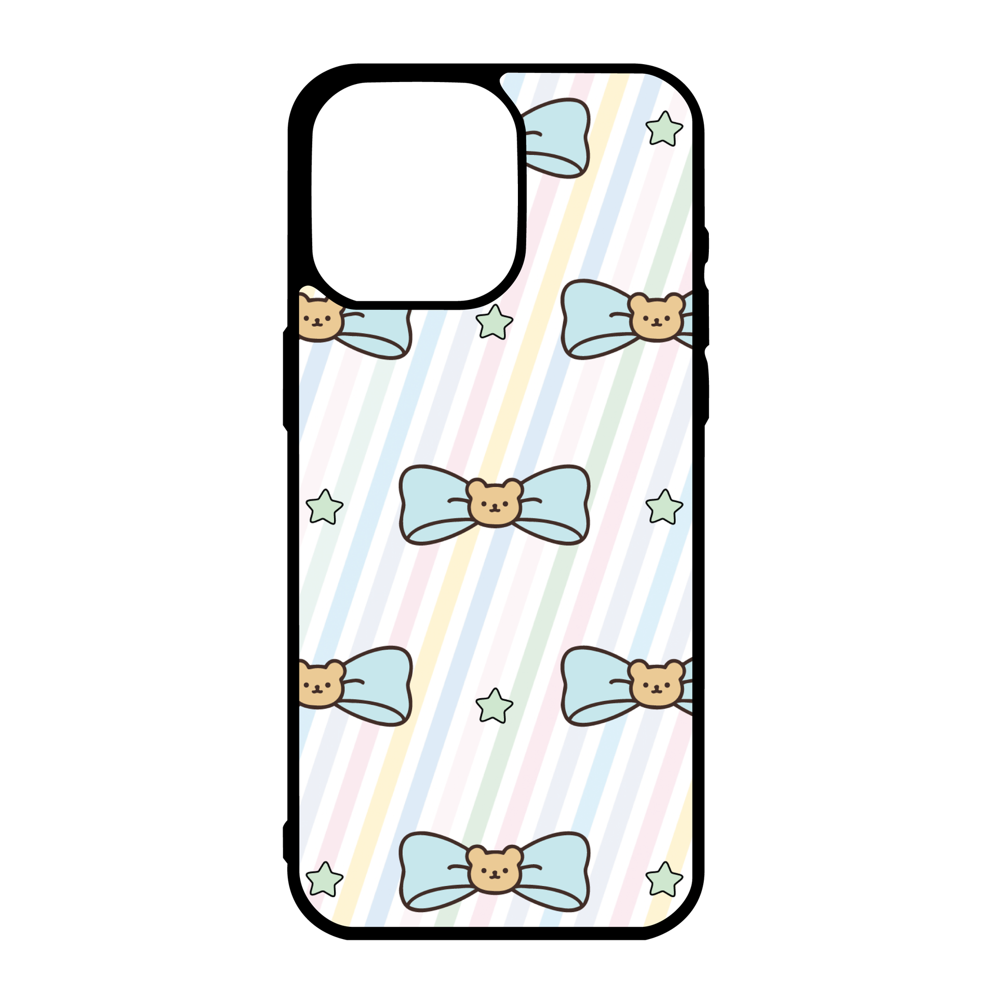 Kawaii Bear Bows Phone Cases- Mag Safe