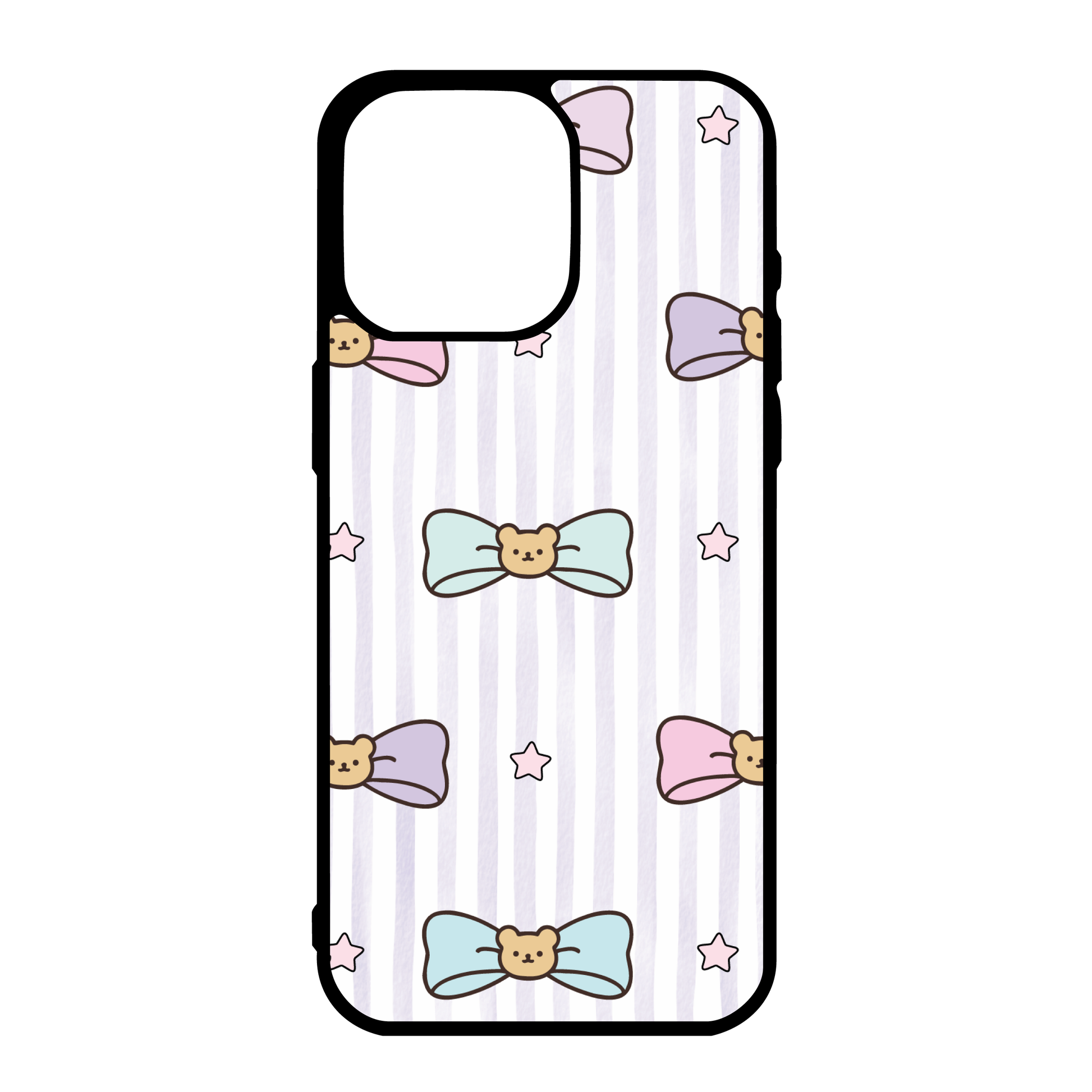 Kawaii Bear Bows Phone Cases- Mag Safe
