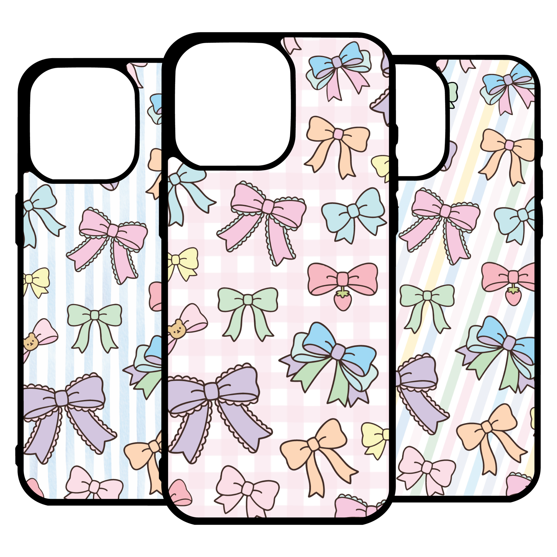 Kawaii Coquette Bows Phone Cases- Mag Safe