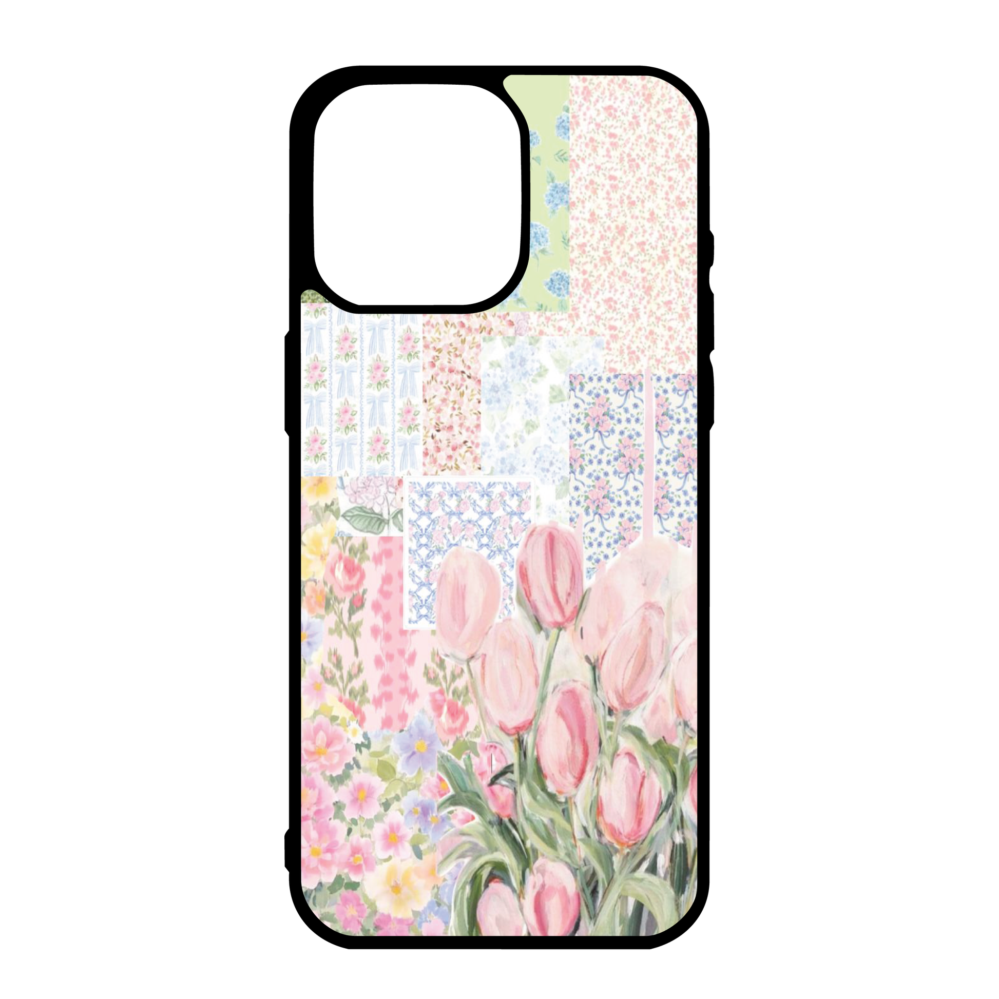 Summer Tulips Collage Phone Case