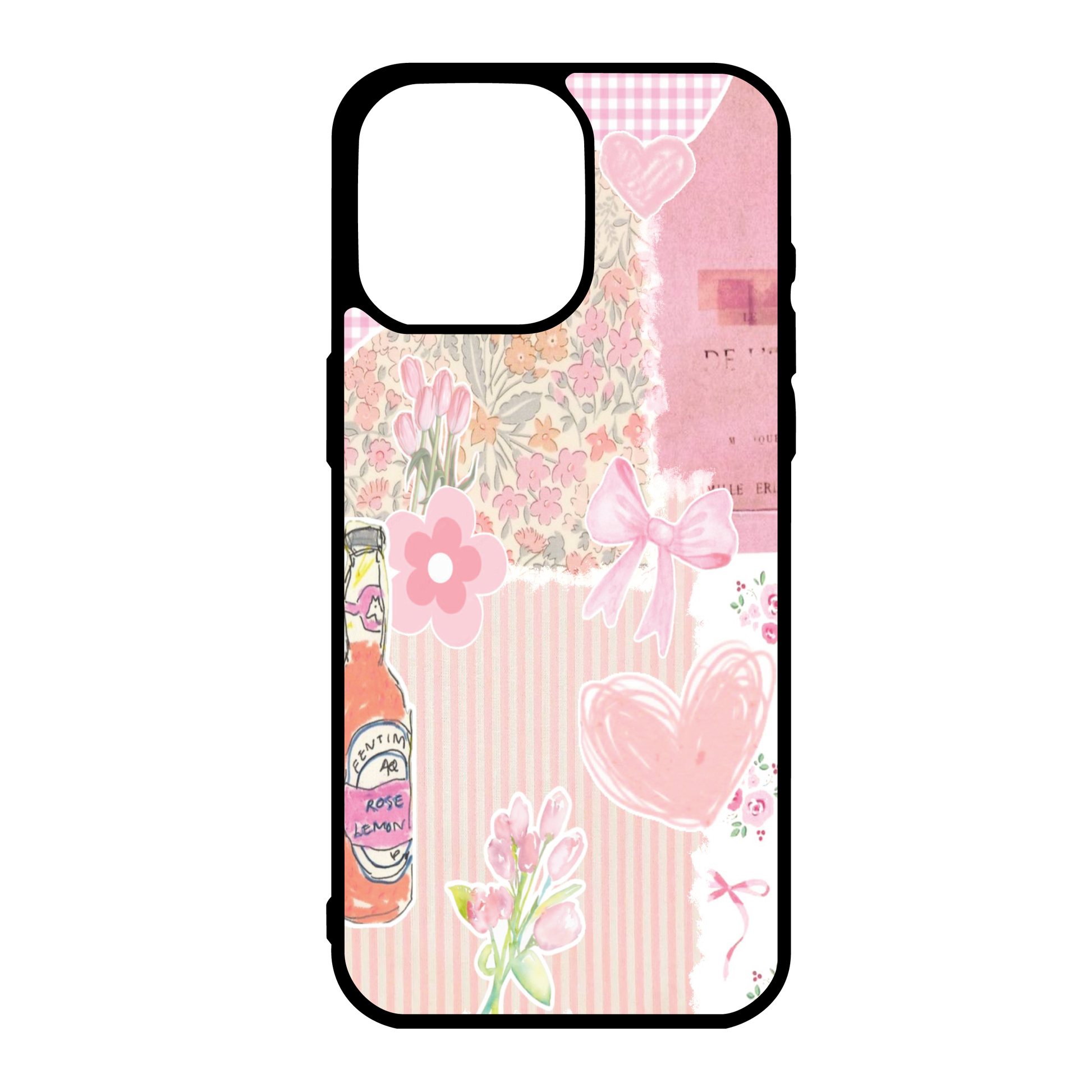 Pink Floral Coquette Summer Phone Case