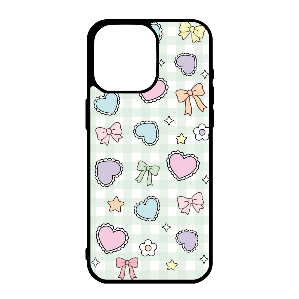 Coquette Hearts Phone Cases- Mag Safe