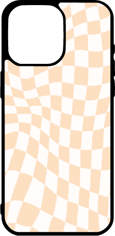 Groovy Checkered Phone Cases- Mag Safe