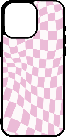Groovy Checkered Phone Cases- Mag Safe