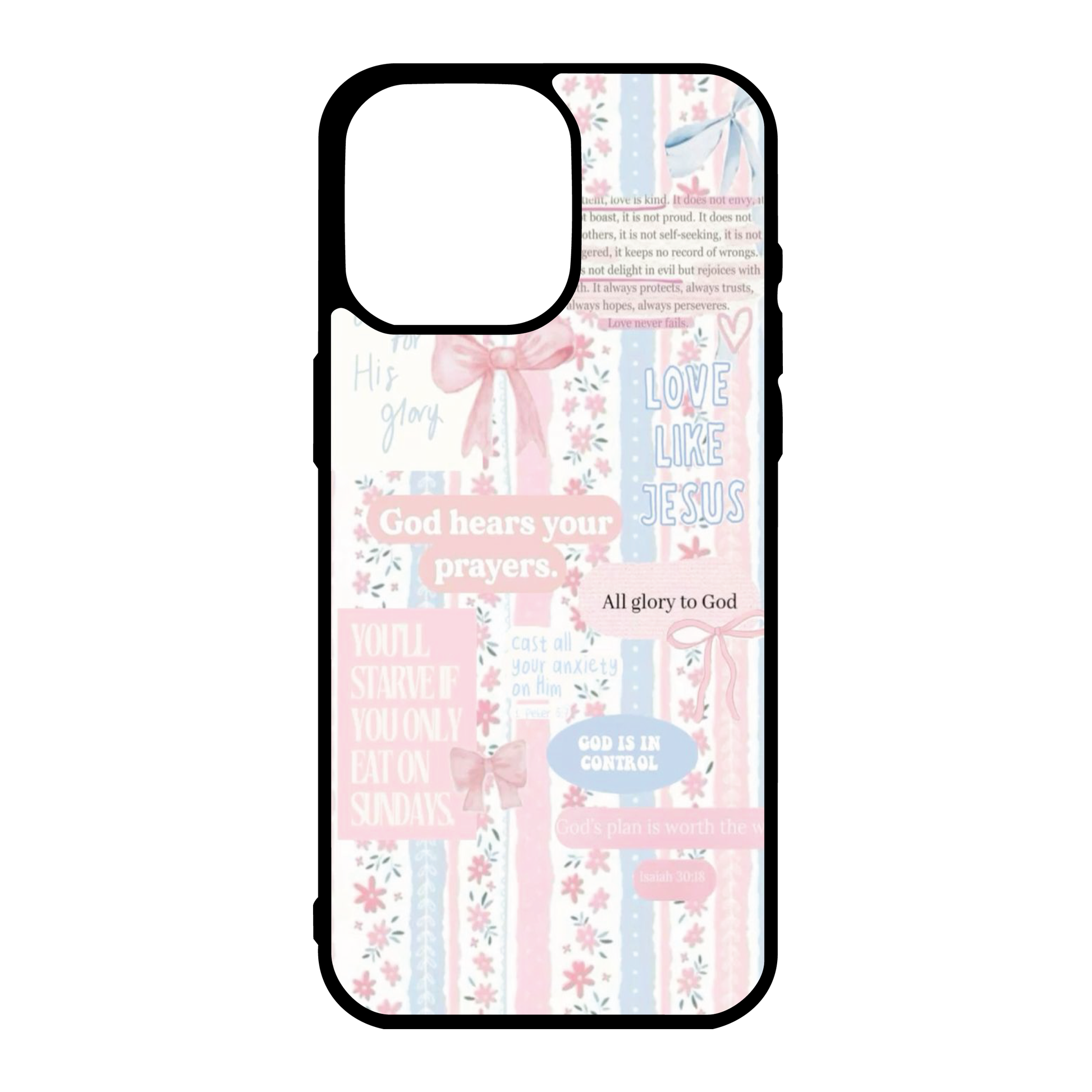 Summer Coquette Blue Phone Case