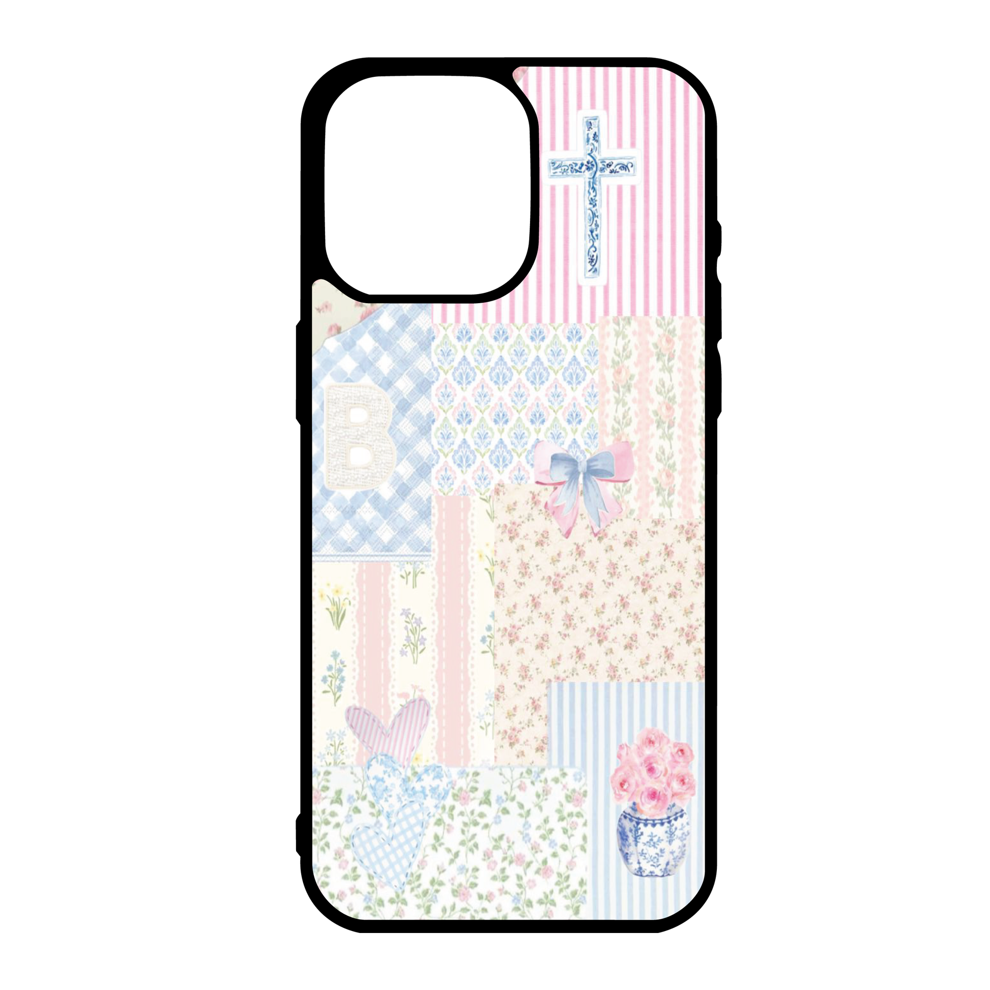 Summer Floral Patchwork Phone Case