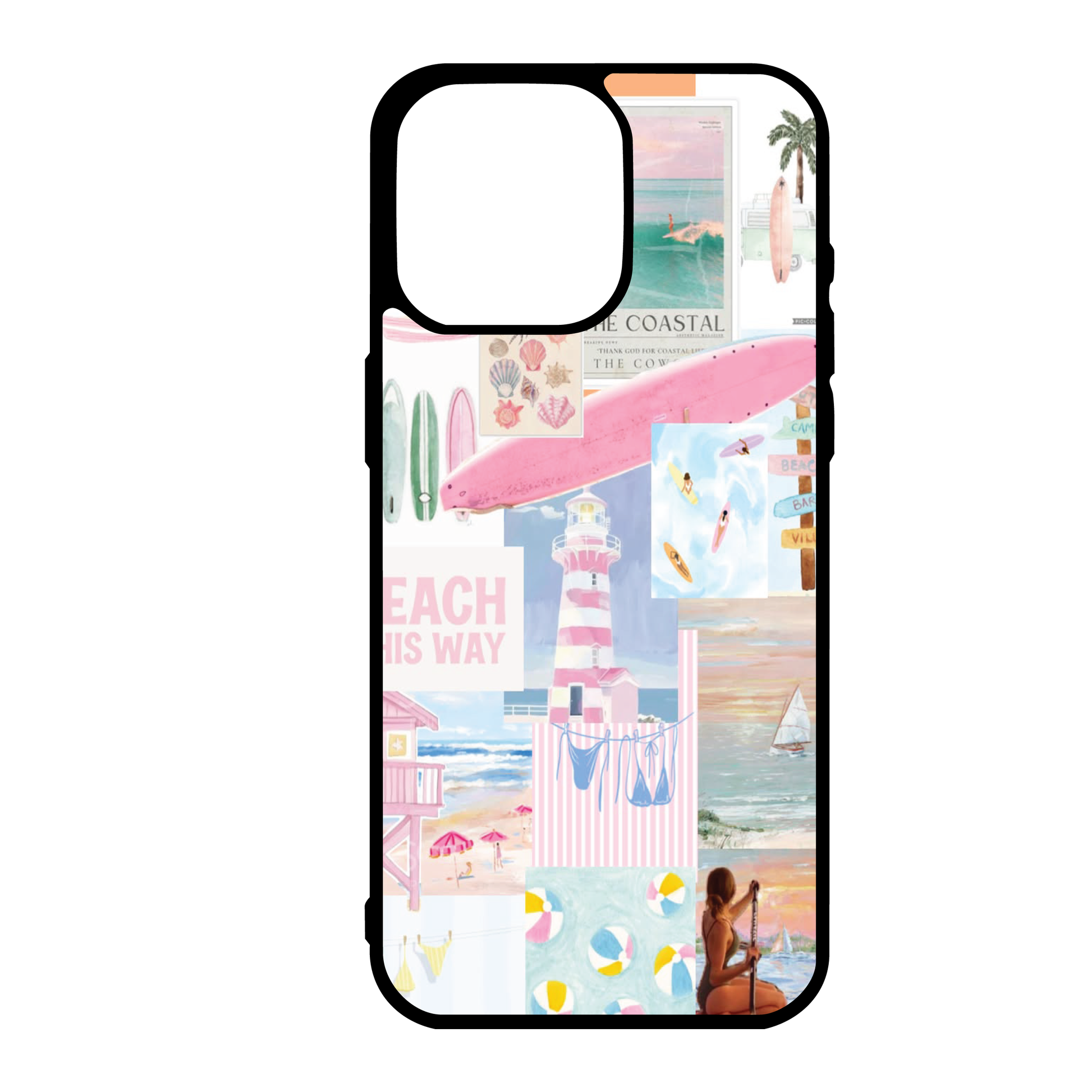 Summer Beach Paddle board Phone Case