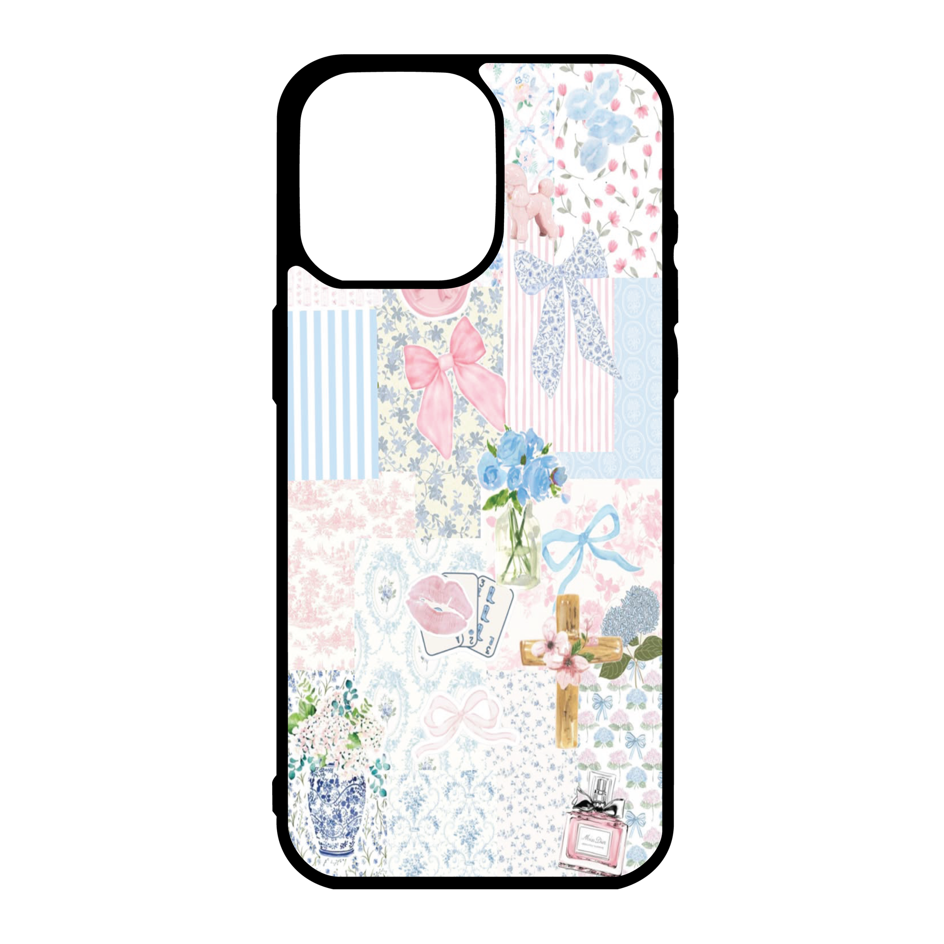 Summer Coquette Shabby Collage Phone Case
