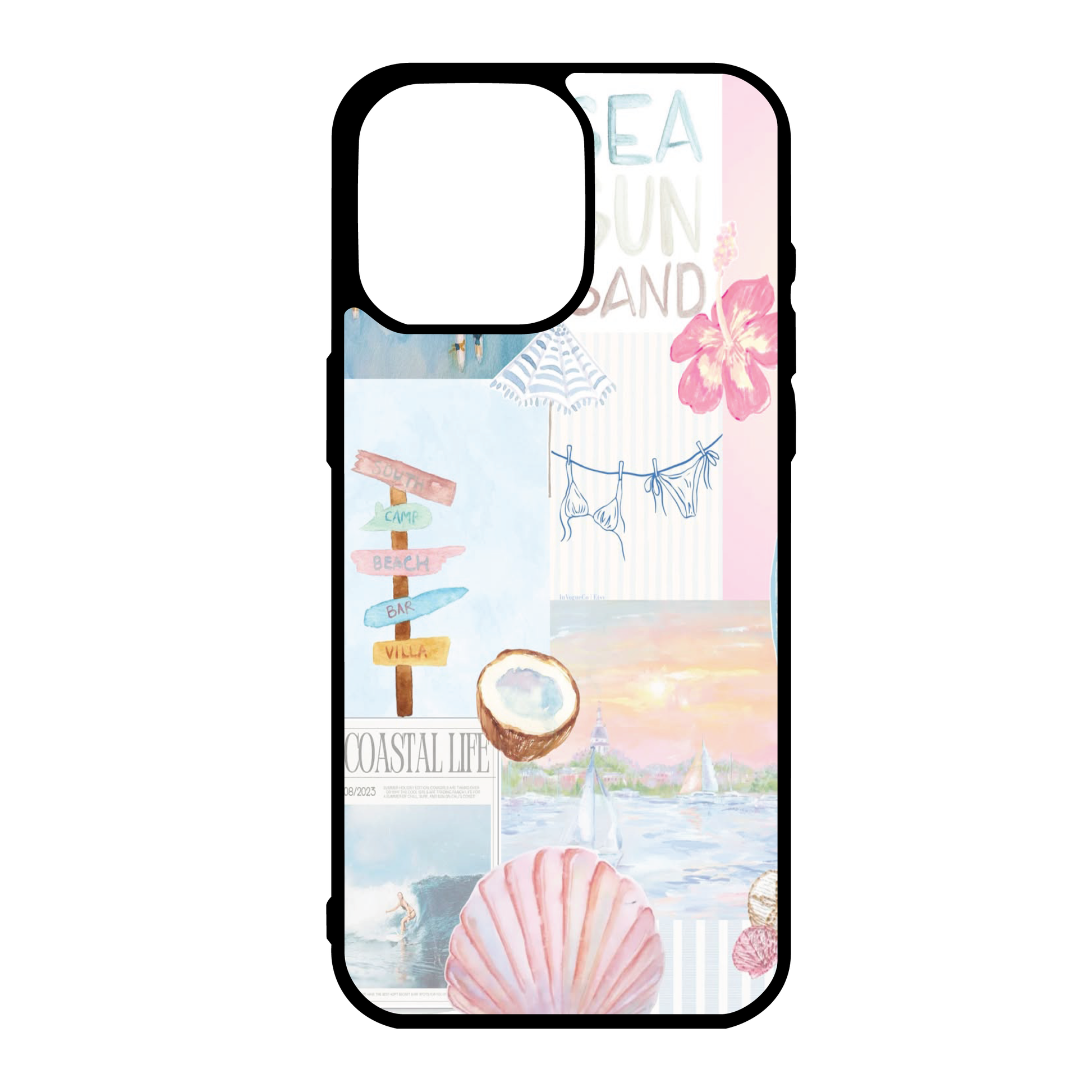 Coco Summer Coquette Collage Phone Case