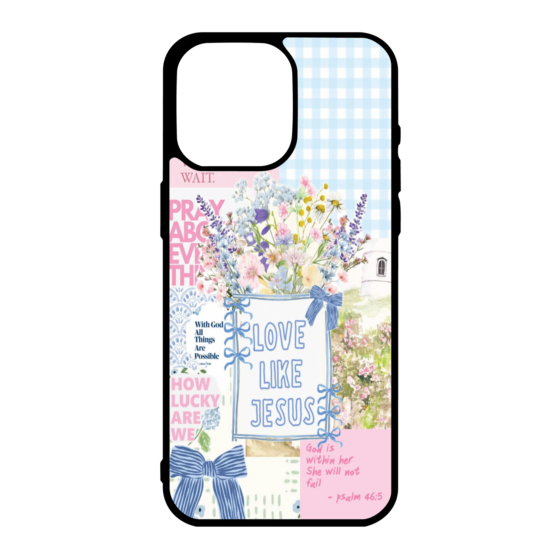 Summer Love Like Jesus Christian Collage Phone Case