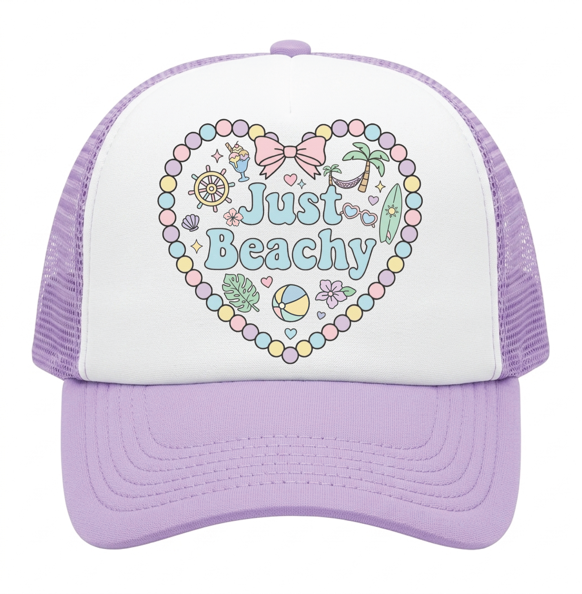 Nautical Summer Trucker Hats
