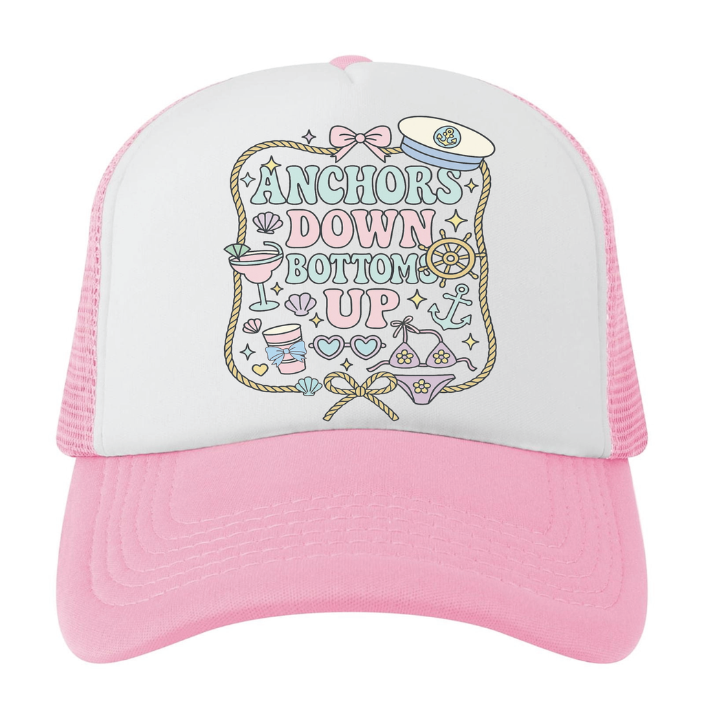 Nautical Summer Trucker Hats