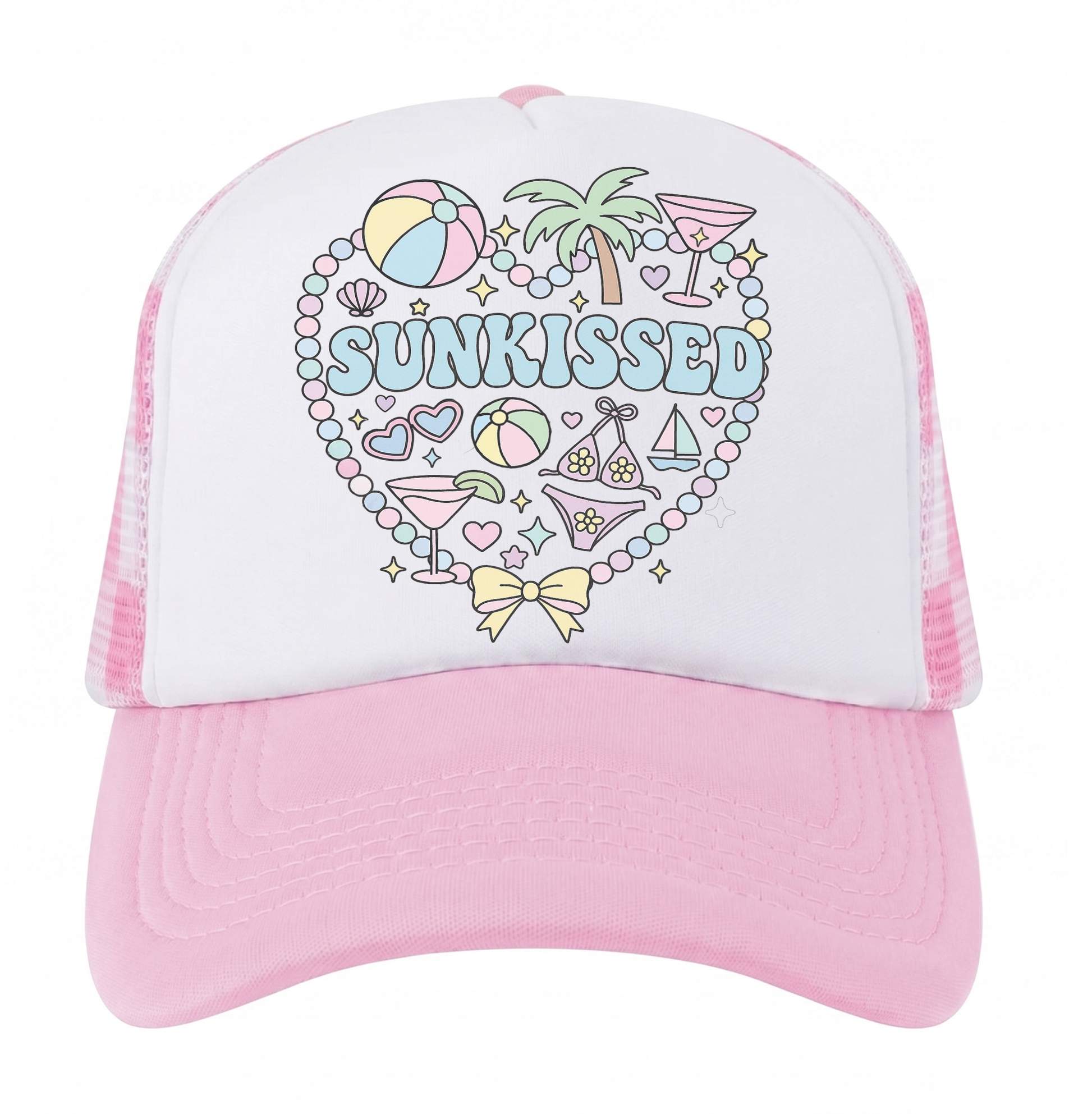 Nautical Summer Trucker Hats