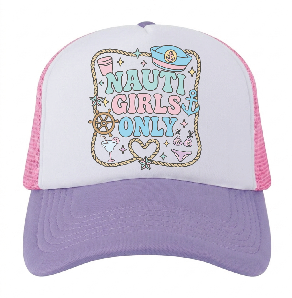 Nautical Summer Trucker Hats