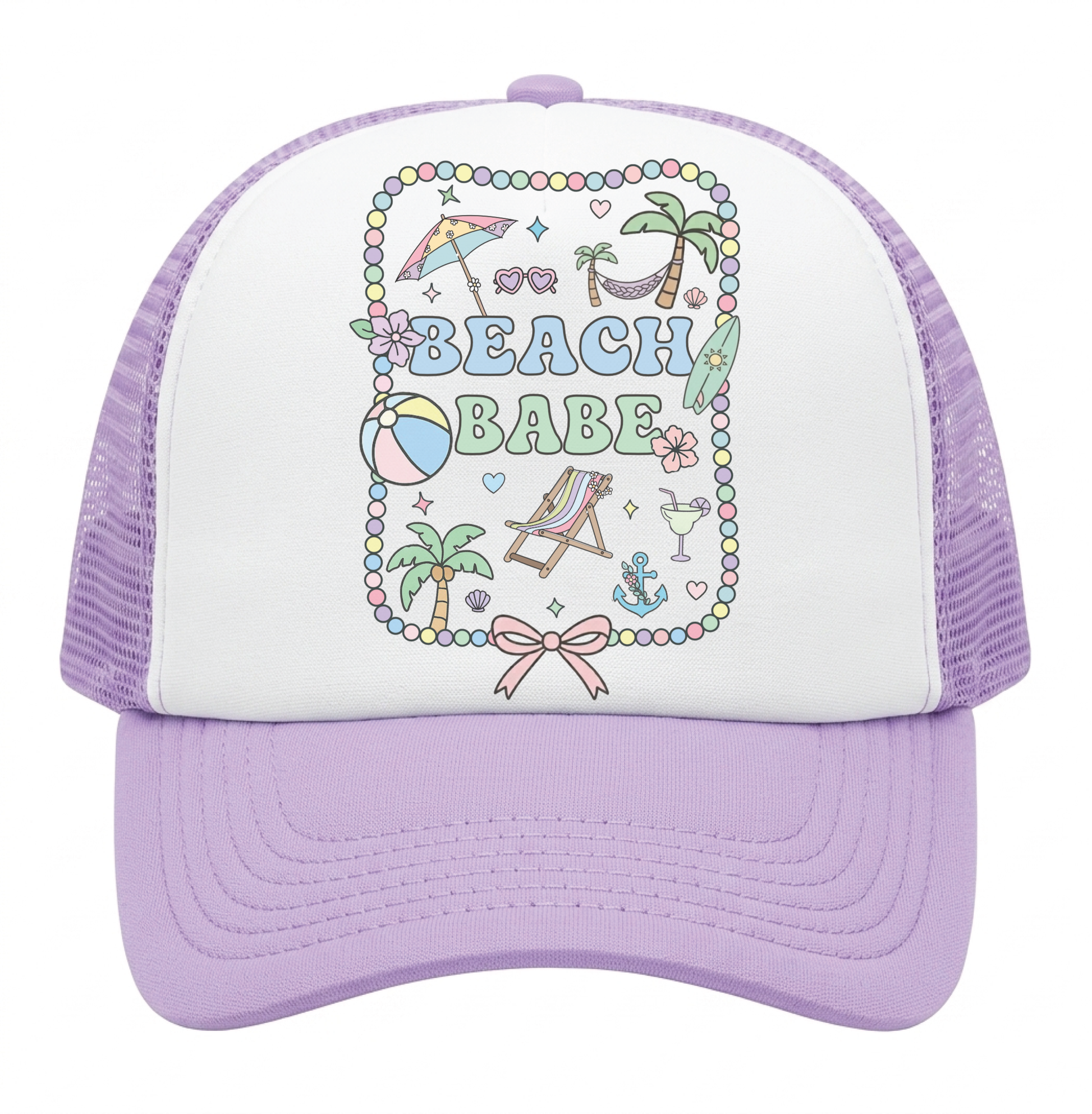 Nautical Summer Trucker Hats