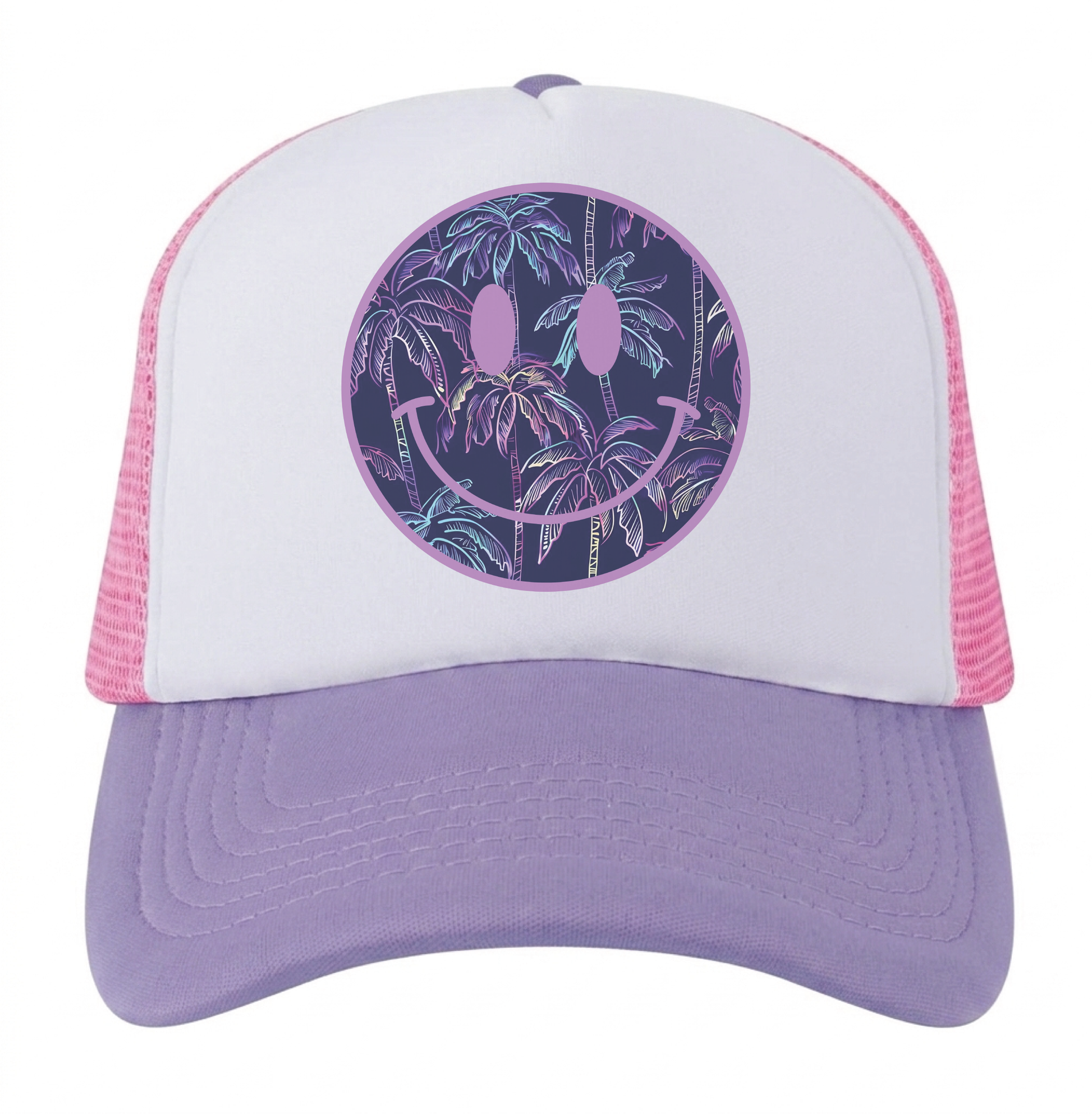 Smiley Face Trucker Hat
