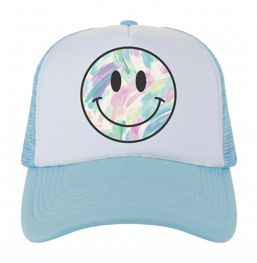 Smiley Face Trucker Hat