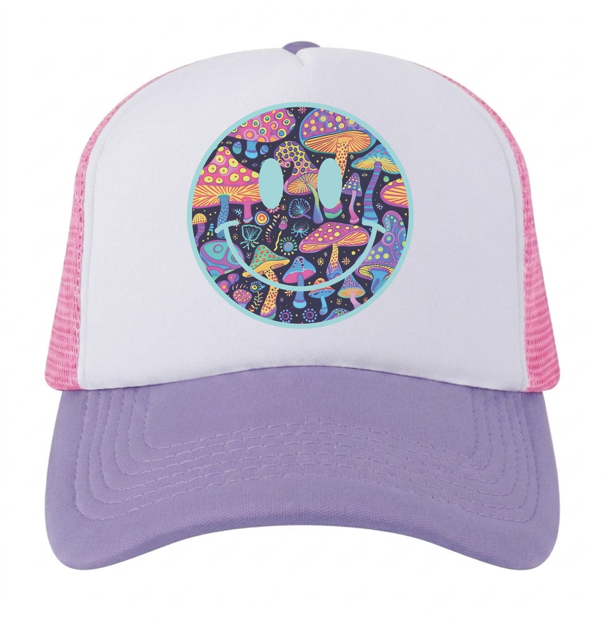 Smiley Face Trucker Hat