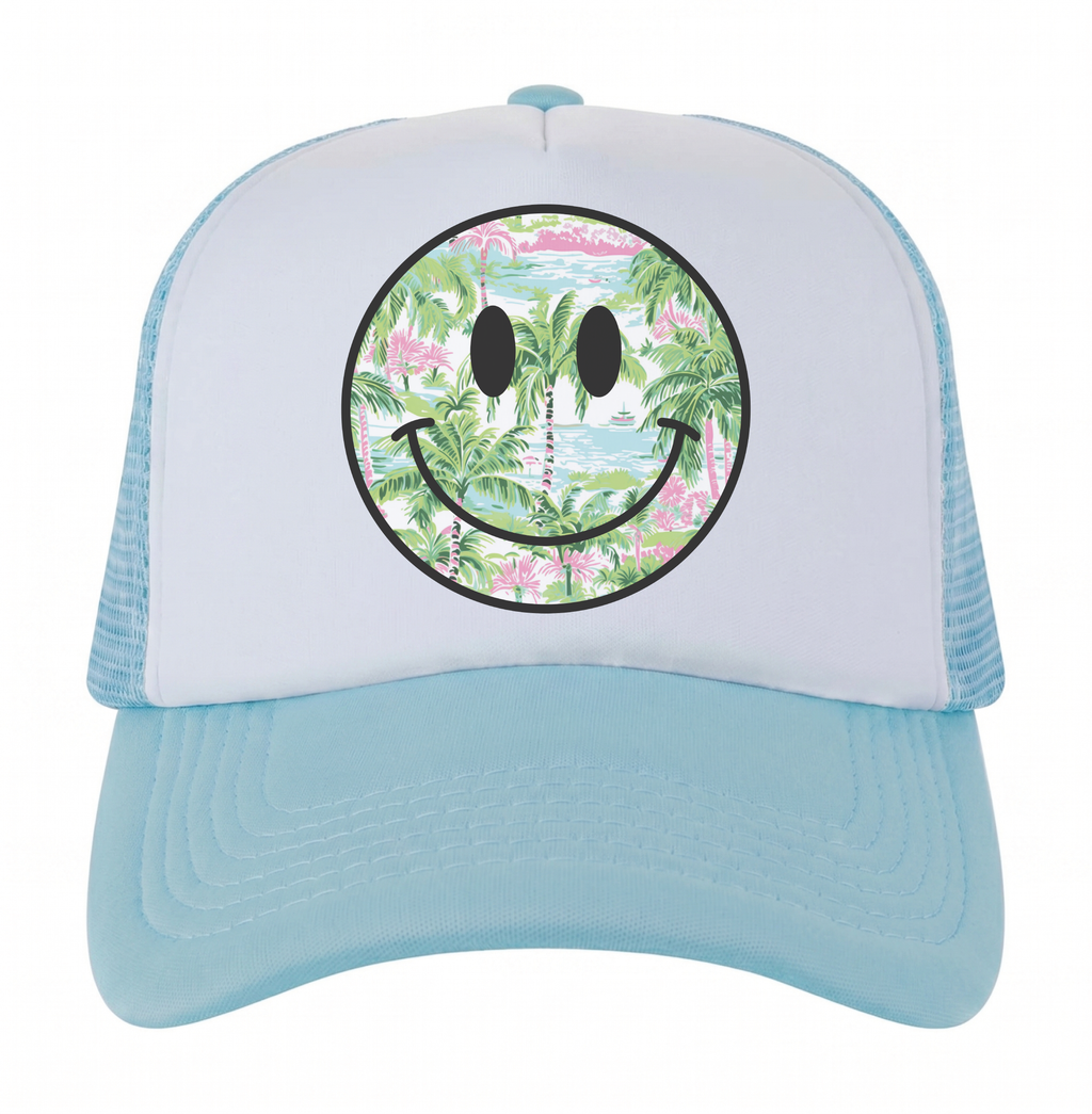 Smiley Face Trucker Hat