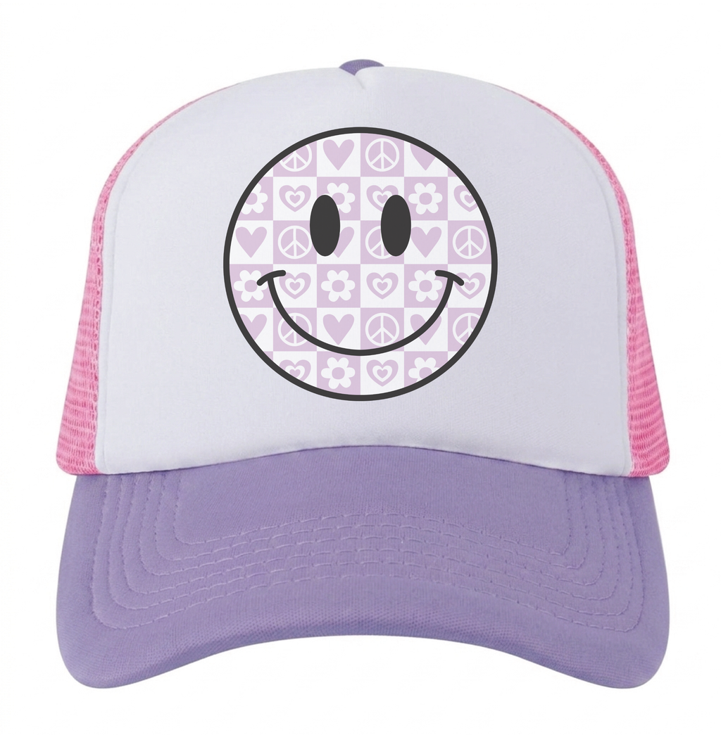 Smiley Face Trucker Hat