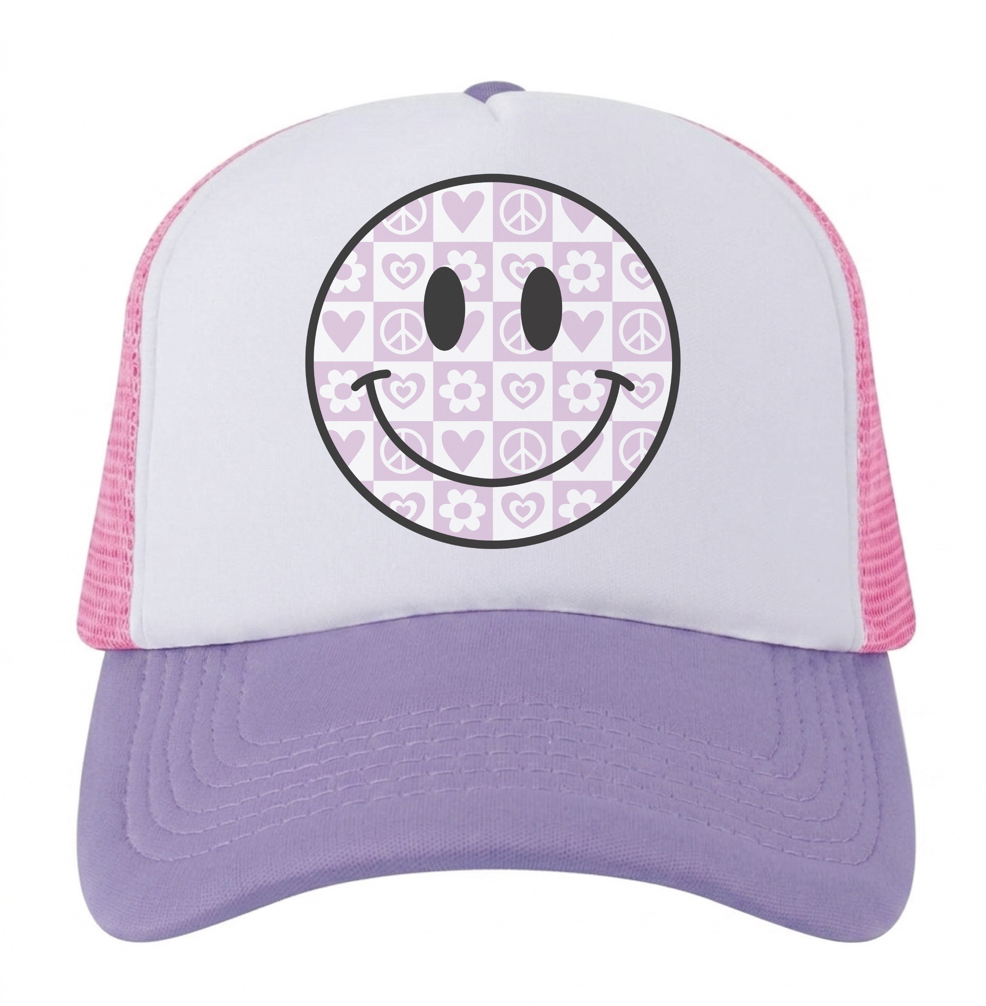 Smiley Face Trucker Hat