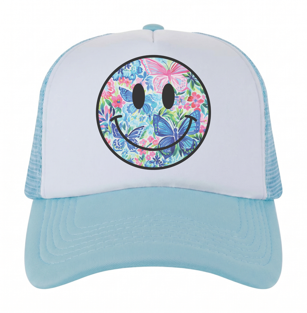 Smiley Face Trucker Hat