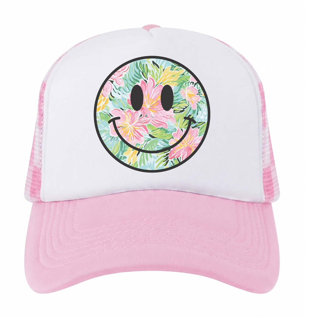 Smiley Face Trucker Hat