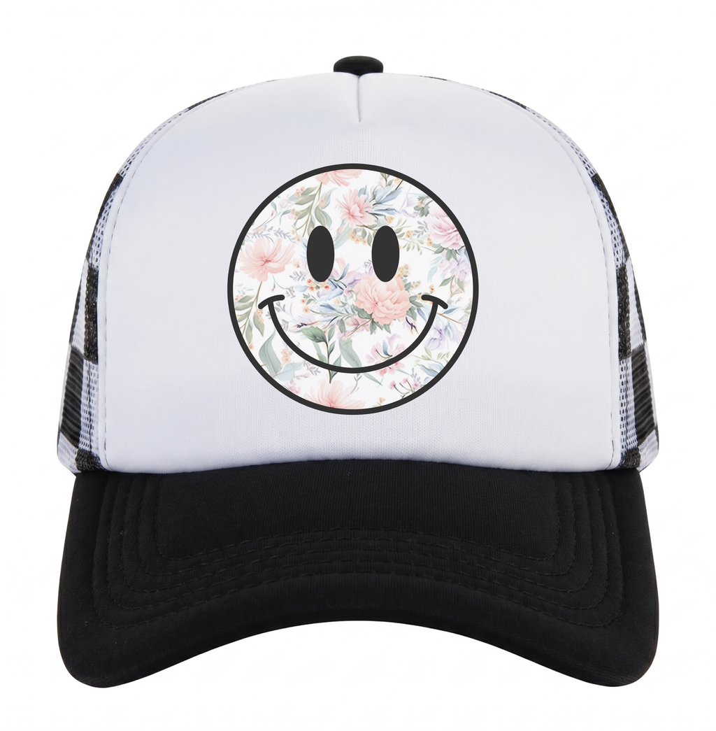 Smiley Face Trucker Hat