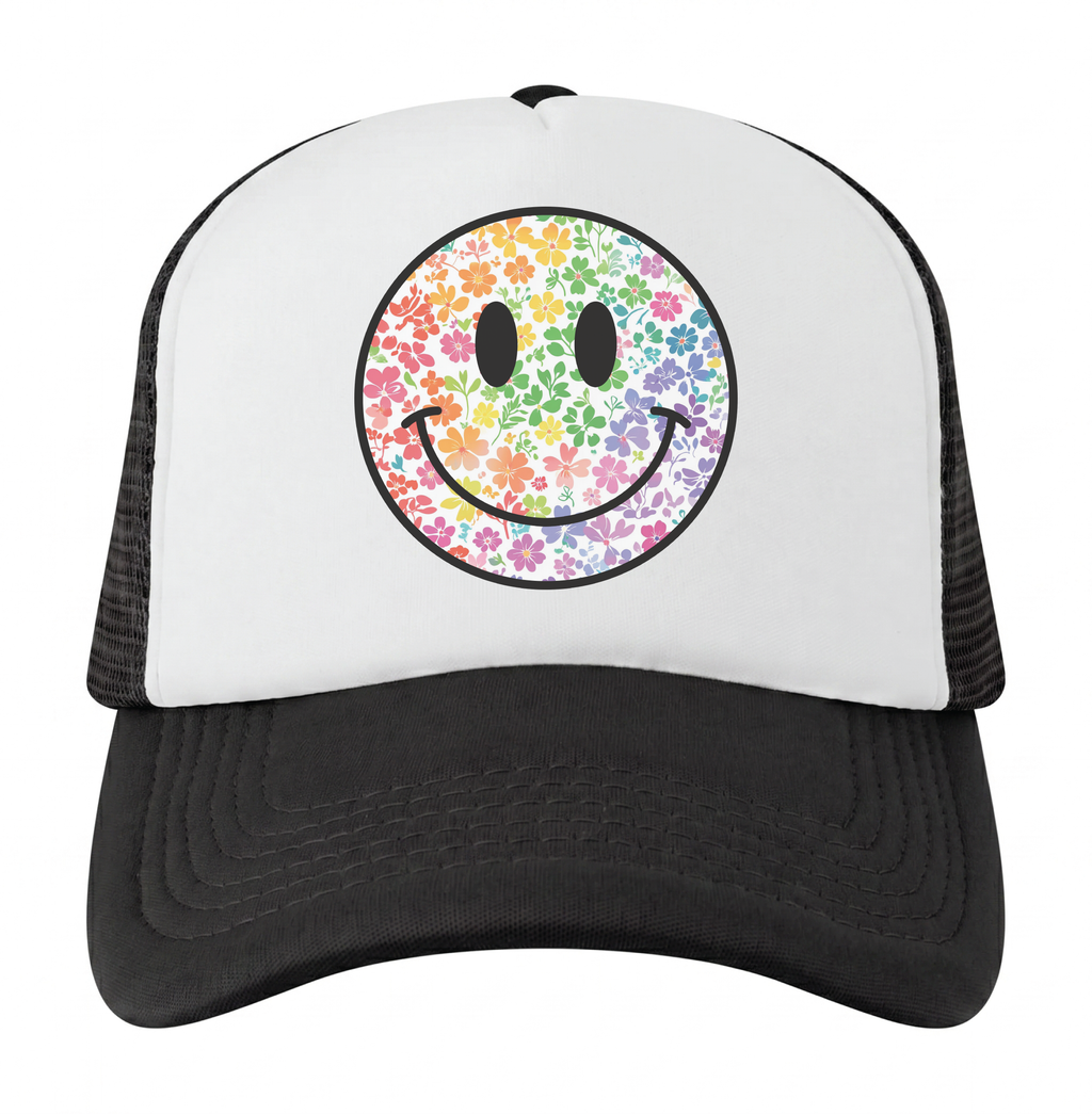 Smiley Face Trucker Hat