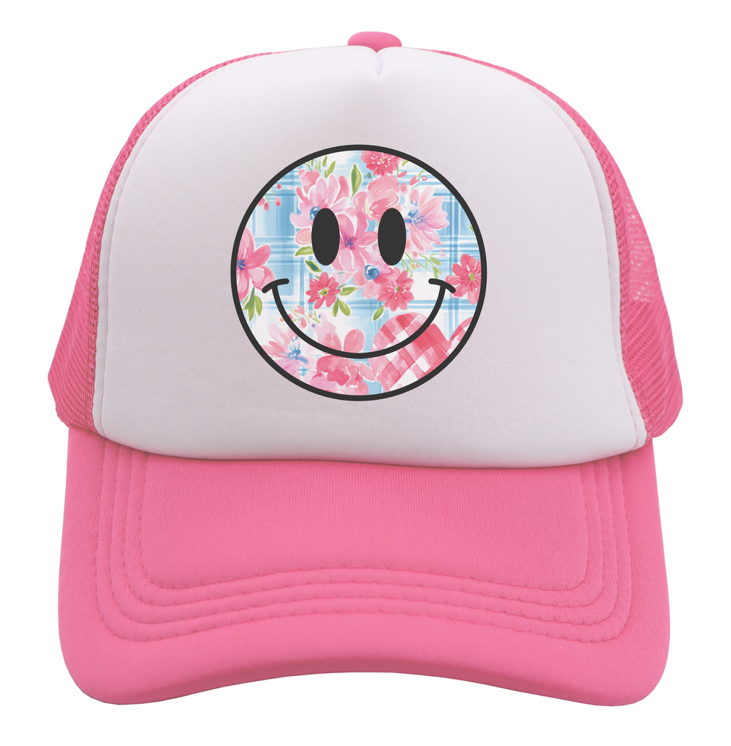 Smiley Face Trucker Hat