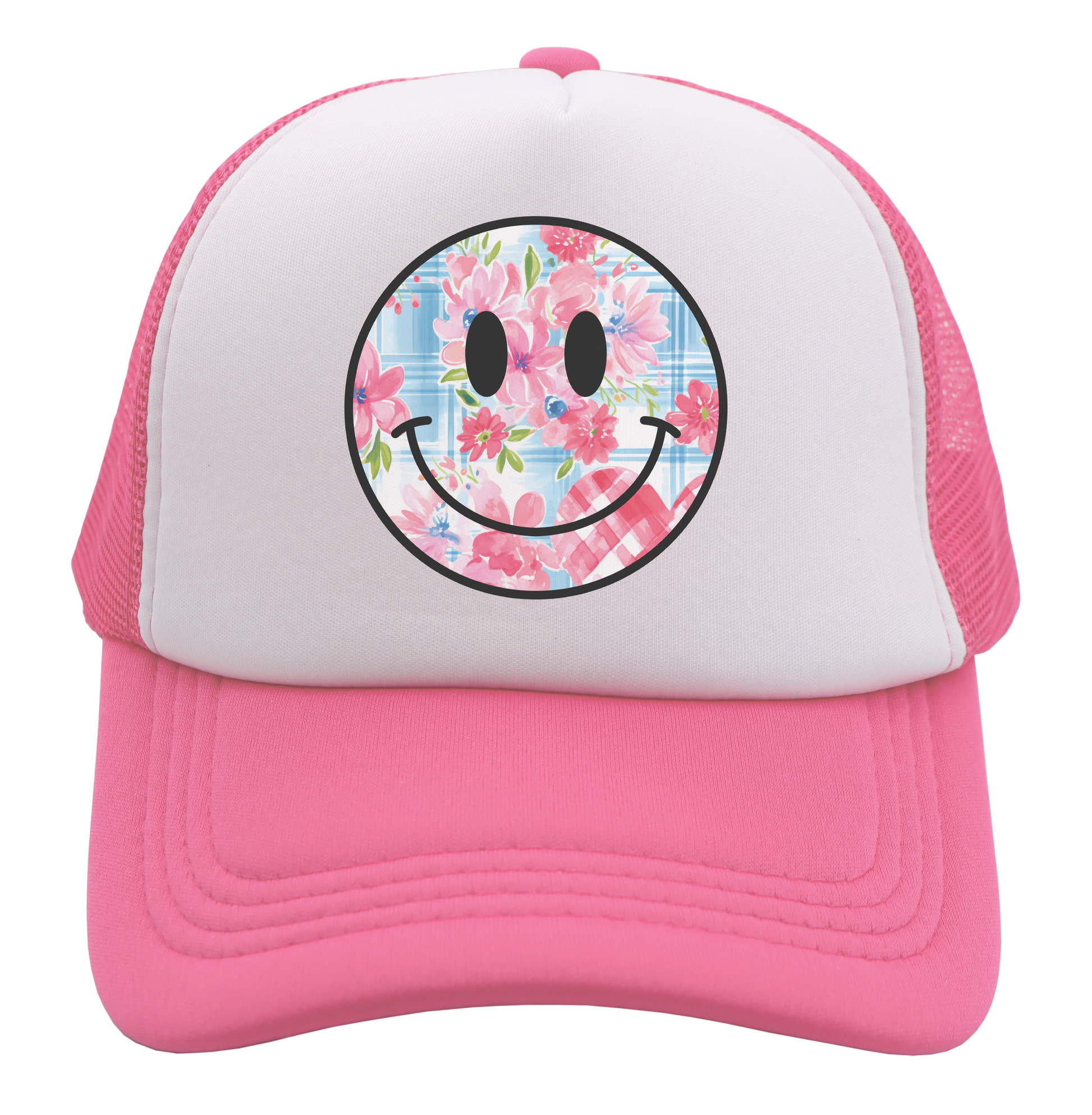 Smiley Face Trucker Hat