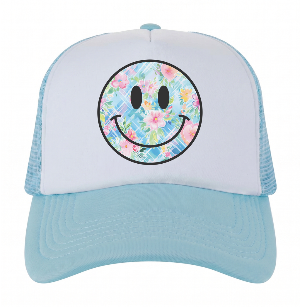 Smiley Face Trucker Hat