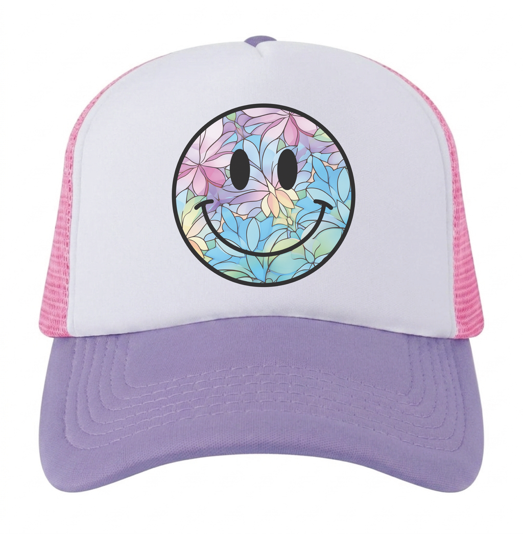Smiley Face Trucker Hat