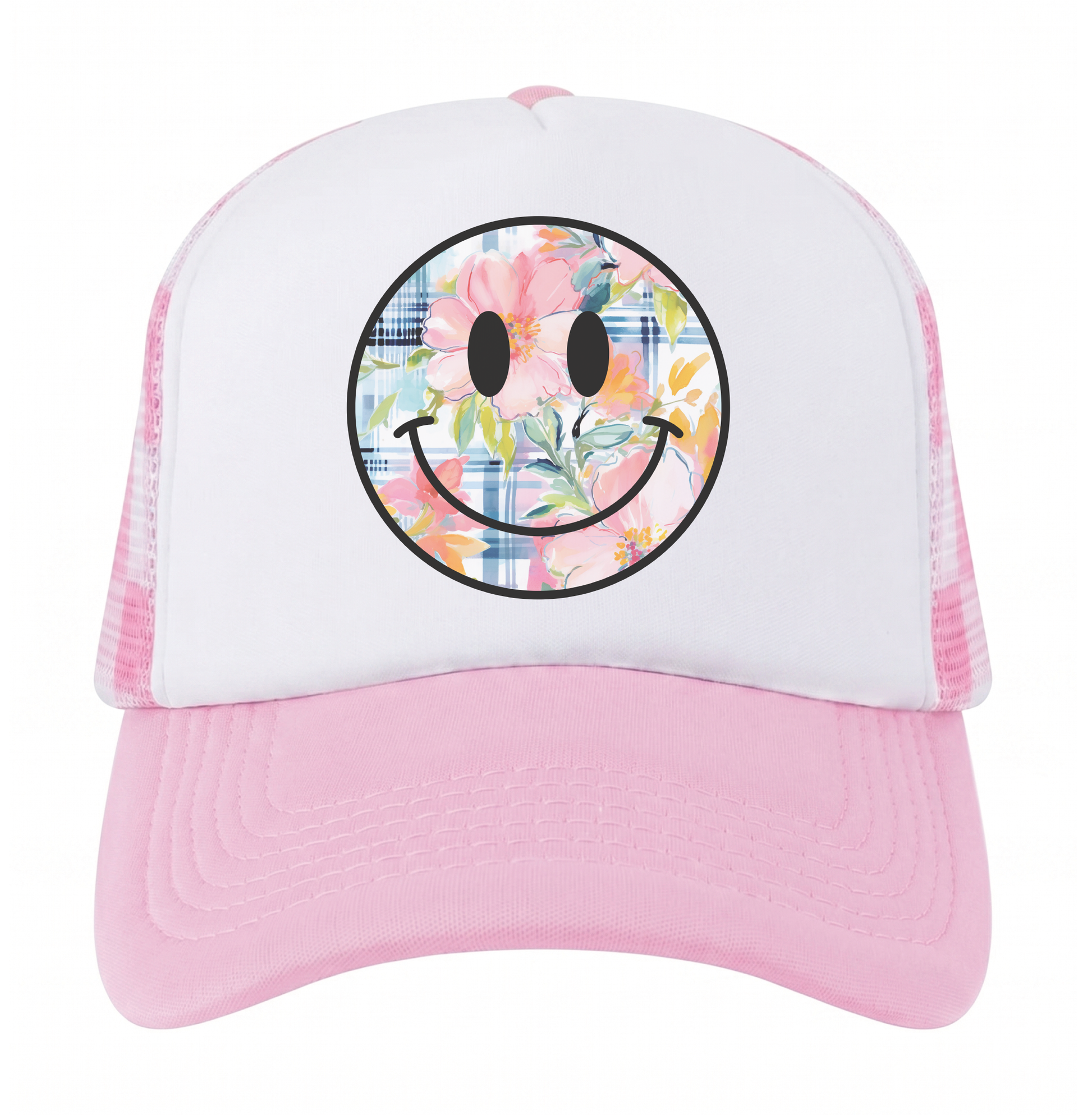 Smiley Face Trucker Hat
