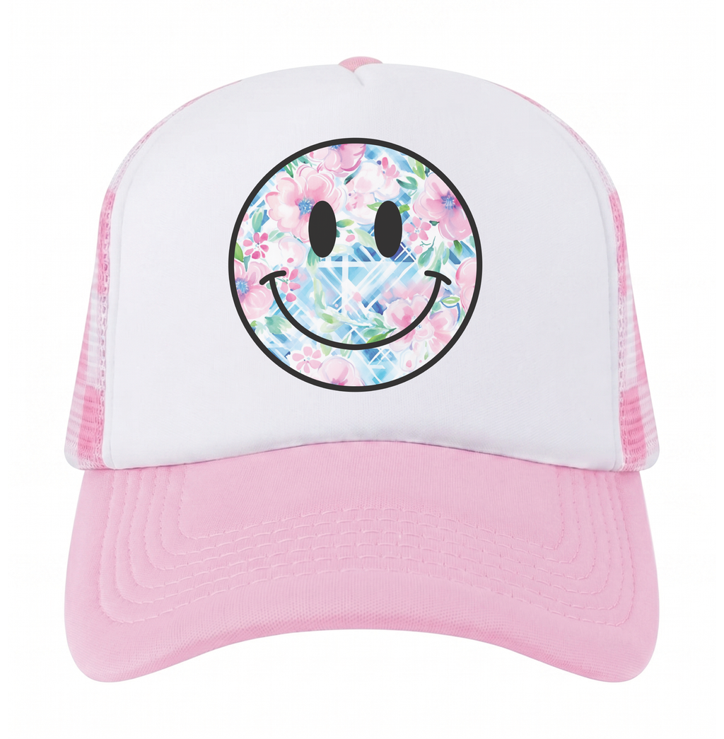 Smiley Face Trucker Hat