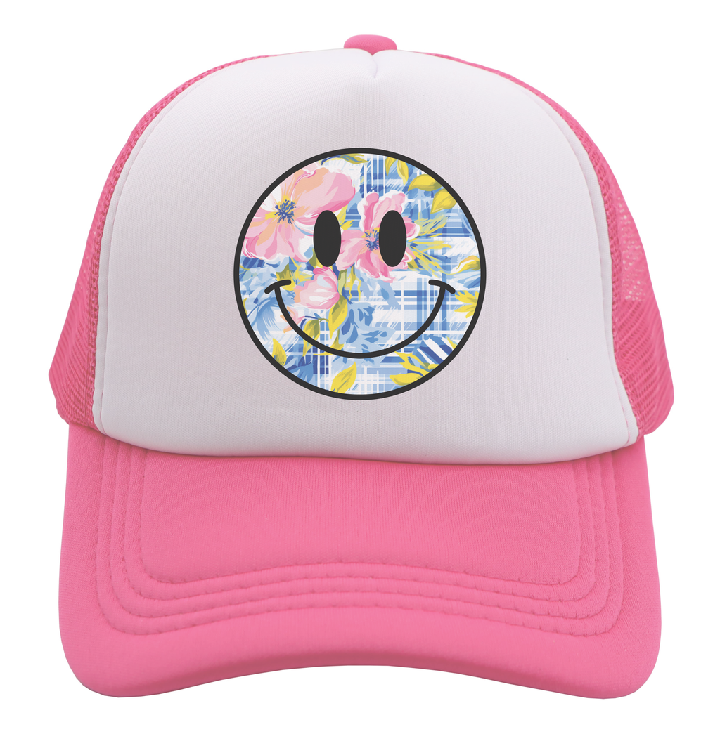 Smiley Face Trucker Hat