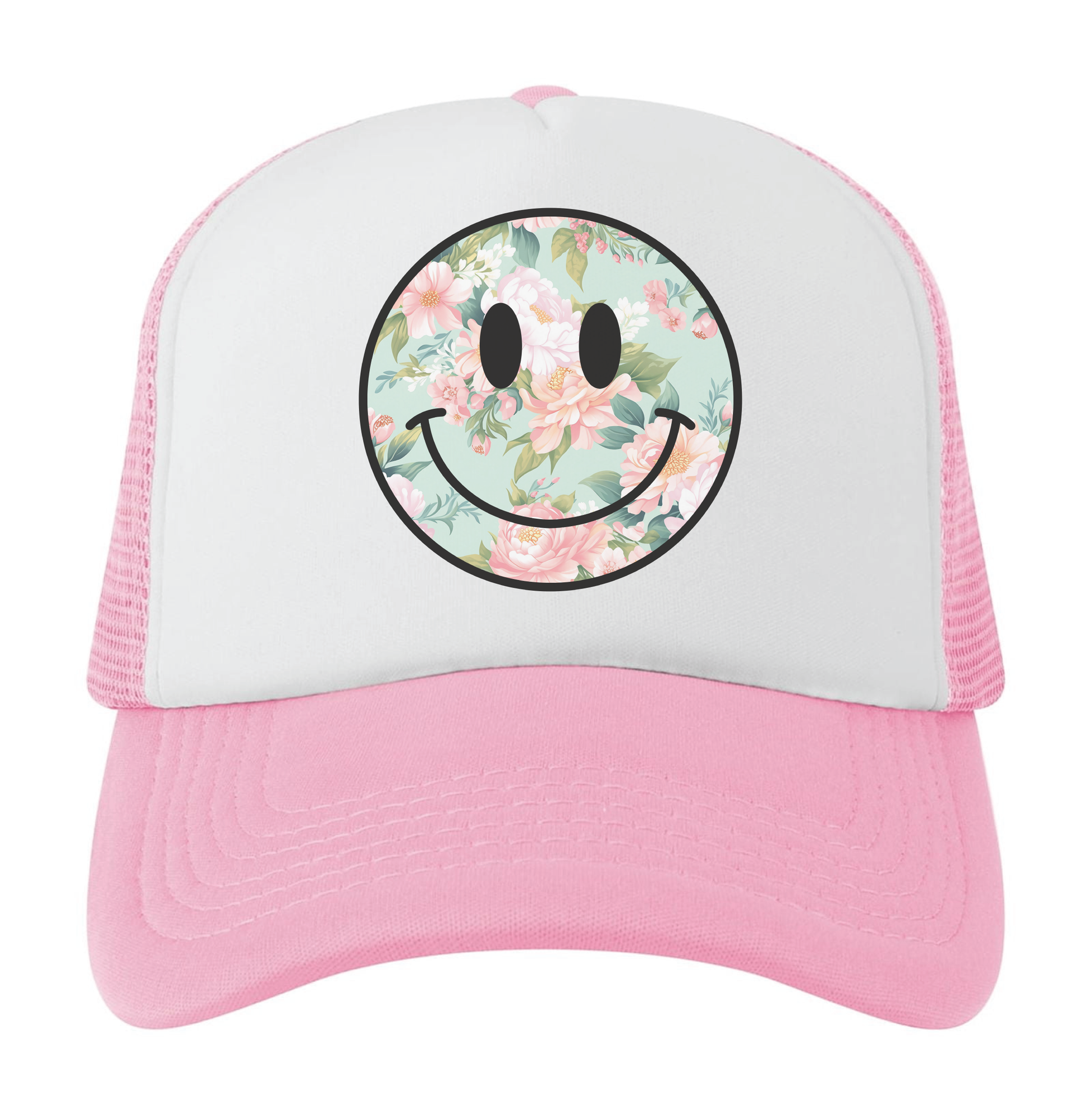 Smiley Face Trucker Hat