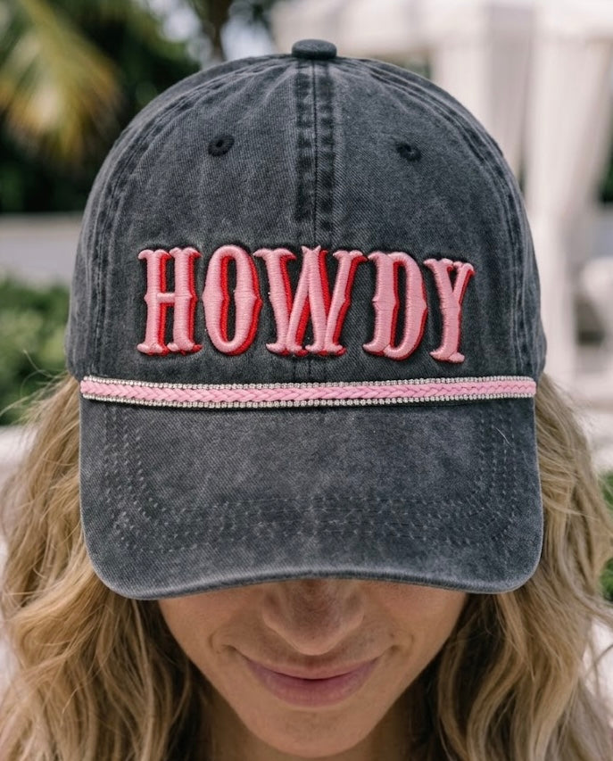 Howdy Western Baseball Cap Hat